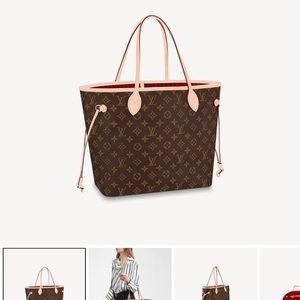 Louis Vuitton Neverfull MM - Cherry